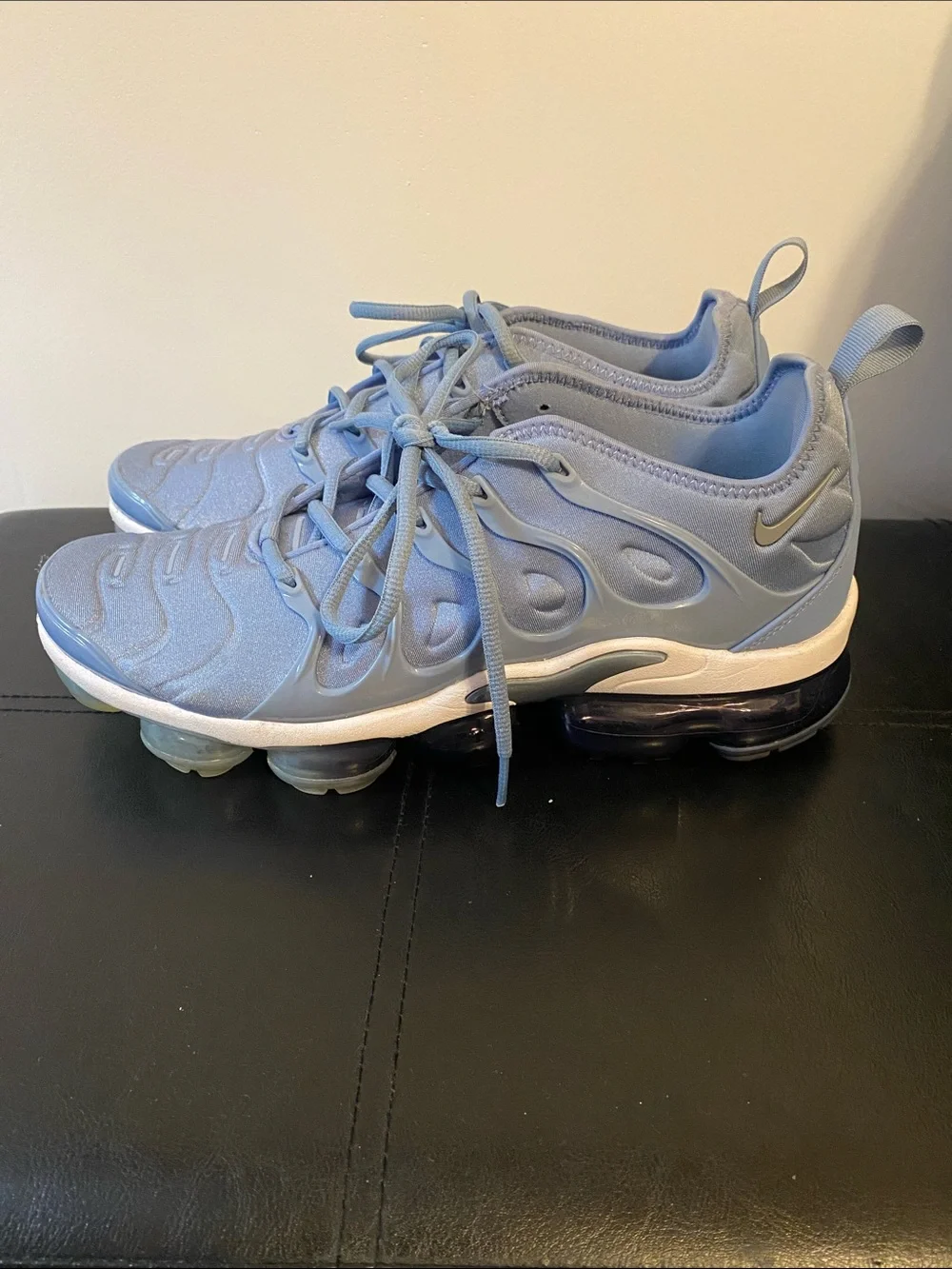 Nike Light Blue Air VaporMax Plus Sneakers